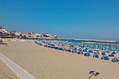 La spiaggia della Chiaia, collegata con navetta gratuita. 
